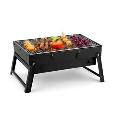 MG BBQ Prijenosni roštilj, crna