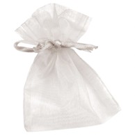 KNORR PRANDELL Ukrasne vrećice Organdi, 10 x 8 cm, pakiranje 24 kom, bijele