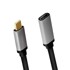 USB-C produžni kabel 4K 60 Hz 0,5 m, aluminijski