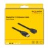 DELOCK DisplayPort produžni kabel 2 m 4K 60Hz, crni, model 80002