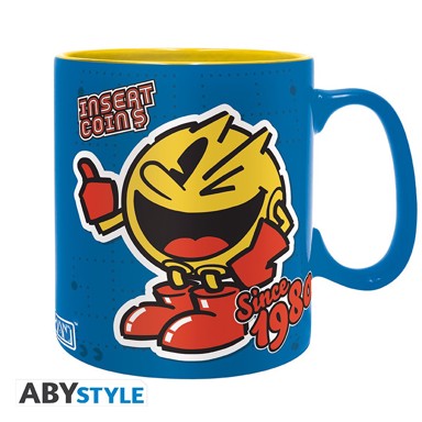 ABYSTYLE Šalica Pac-Man Retro, 460ml
