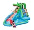 HAPPY HOP Veliki vodeni tobogan Krokodil s bazenom, zeleno-plavi