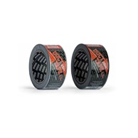 LUMEX Duct tape 25 m, crni