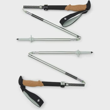 BLACK DIAMOND Štapovi za planinarenje Pursuit FLZ M/L, 125–140 cm, zeleno/crni