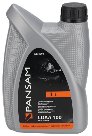 Kompresorsko ulje HD 100 L-DAC, žuta