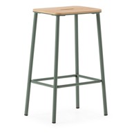 MARCKERIC Zelene barske stolice u setu 2 kom (visine sjedala 65 cm) Abba 