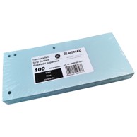 DONAU Kartonska pregrada, 23,5x10,5 cm, pk100, plava