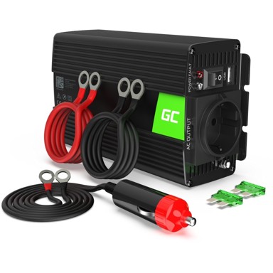 GREEN CELL Inverter Power, 12V/230V, 500/1000W