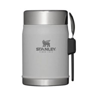STANLEY Posuda za hranu Classic Legendary Food Jar + Spork, 0,4 l, vilica-žlica, siva