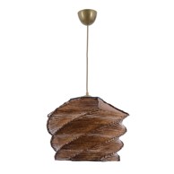 OPVIQ LIGHTS Svjetlo smeđa viseća svjetiljka ø 32 cm Ruche 