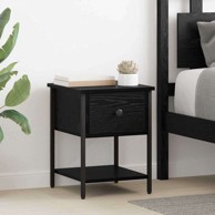 Noćni ormar 2 pcs, 35x35x20 cm, konstruirano drvo, staro drvo
