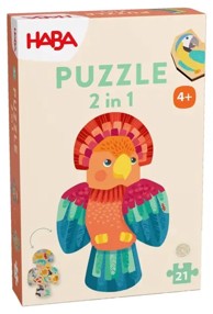 HABA Puzzle 2 u 1 Papiga