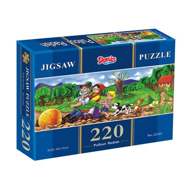 DENIS Puzzle Djed i repa, 220 dijelova, 46x16 cm, 3+