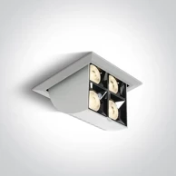 ONE LIGHT Ugradbeni reflektor led 16w ww 38deg ip20 230v bijeli dm51406b/w/w