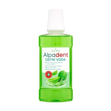 ALPA Vodica za ispiranje usta protiv karijesa AlpaDent, 250 ml