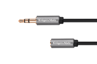 KRUGER&MATZ Basic stereo Jack 3,5 mm na Jack 3,5 mm utičnicu kabel 1 m