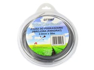 Ojačana rezna struna za trimer, kvadratna, 2,4 mm, 50 m