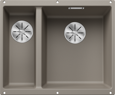 BLANCO Sudoper SUBLINE 340/160-U InFino SILGRANIT veliki bazen desno, tartufo