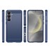 HURTEL Silikonska maskica Carbon Case, Samsung Galaxy S25+, plava