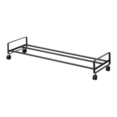 YAMAZAKI Crni metalni stalak za cipele 83,5x14,5x27,5 cm Tower