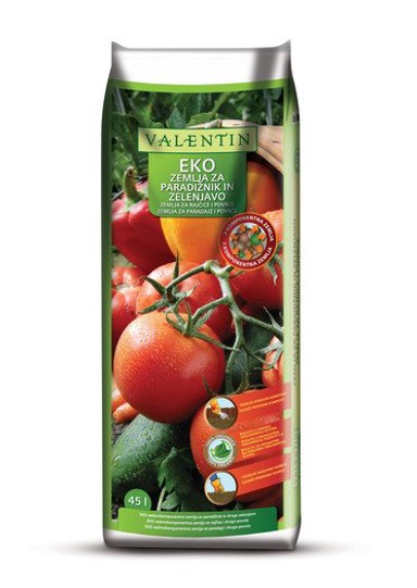 VALENTIN Eko zemlja za rajčice, 45 l