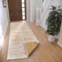 NORTHRUGS Vanjski tepih Biri 80x350 cm, oker žuti/bijeli