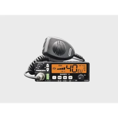 PRESIDENT CB radio Barry II+ ASC VOX, 12/24 V, 40 kanala, AM/FM