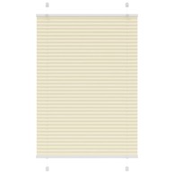 Roleta plisirana, 90x150 cm, širina tkanine 89,4 cm, krem