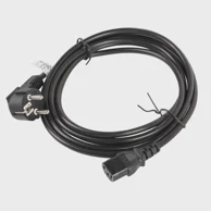 LANBERG Naponski kabel CA-C13C-11CC-0050-BK, CEE7/7 na C13, crni, 5m