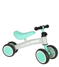 TRIKE FIX Bicikl bez pedala s 4 kotača, Tiny, zeleni