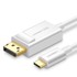 UGREEN Kabel MM139 USB-C / DisplayPort 4K 1.5m bijeli