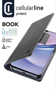 CELLULAR LINE Maska Book Essential za Samsung Galaxy A25 5G