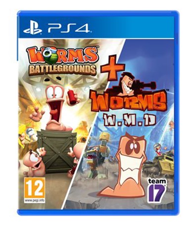 TEAM17 Igra za PS4: Worms Battlegrounds + Worms Weapons of Mass Destruction