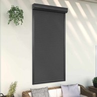 Roleta, 110 x 220 cm, aluminij i poliuretan, antracit