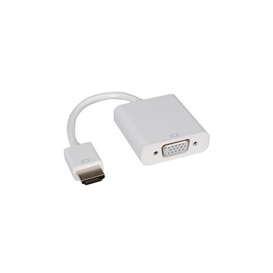 ROLINE Adapter/kabel HDMI - VGA, M/Ž, 0.15m