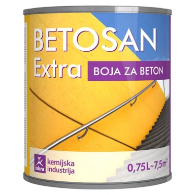 ISKRA Premaz za beton BETOSAN EXTRA BIJELI 0,75 l