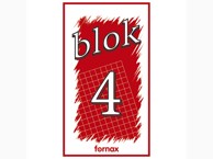FORNAX Blok za bilješke 90x160 mm 50 listova br.4