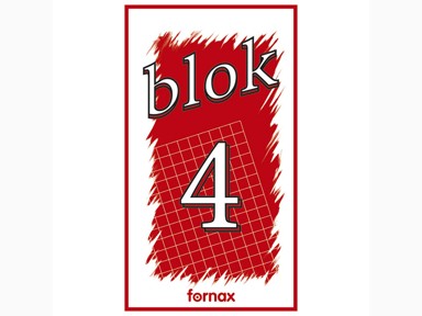 FORNAX Blok za bilješke 90x160 mm 50 listova br.4
