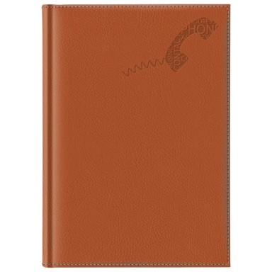 GRADARA Adresar telefonski A–Z, 145 × 205 mm, konjak (368)