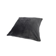 Jastuk Velvet 45×45 cm, tamno siva