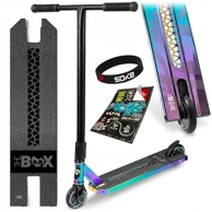 Box freestyle romobil Soke Kameleon 110 mm, crno-šareni