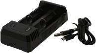 NITECORE USB punjač UI2 Dual Slot za Li-Ion baterije, do 2 x 800 mA