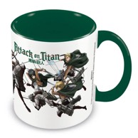 Šalica Attack on Titan Characters 315 ml