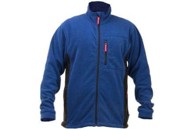 LAHTI PRO Fleece jakna, plava, XL