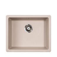 METALAC Sudoper podgradni XGRANIT XQUADRO U50, bež
