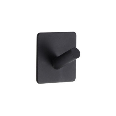 TENDANCE Kupaonski dodatak KUKICA KVADRATNA, 3M, crna