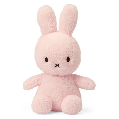 MIFFY Plišana igračka Zeko Terry, svijetlo roza, 23 cm