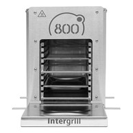 Električni roštilj Intergrill, 800°, LED zaslon, timer, termostat, 2000 W