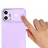 MG Maskica Privacy Lens, silikonska, za Motorola Moto G60S, ljubičasta
