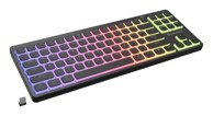 GENESIS Gaming tipkovnica Thor 430 TKL, bežična, USB/RF/Bluetooth, QWERTY US, crna